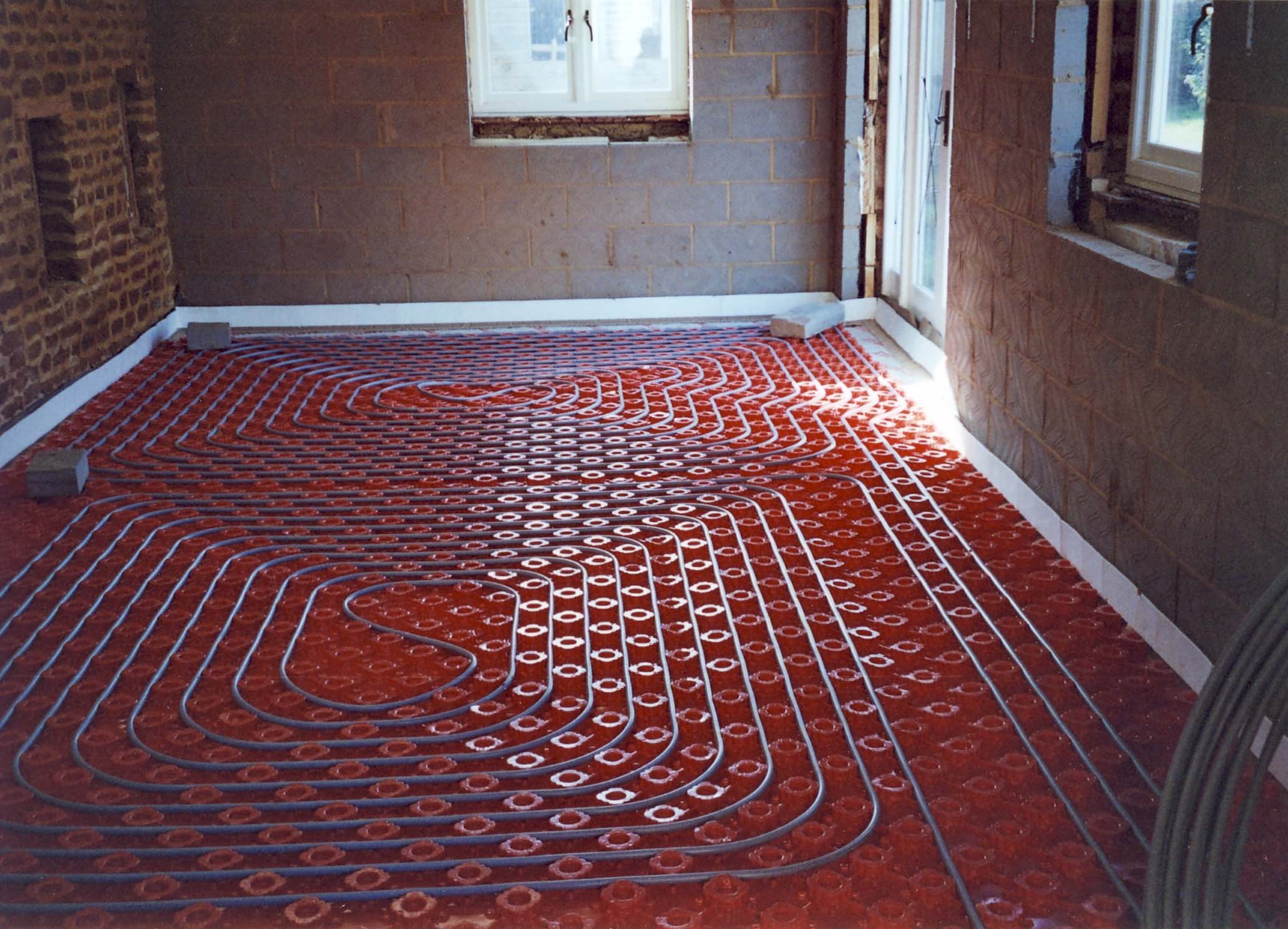 Polypipe underfloor heating system