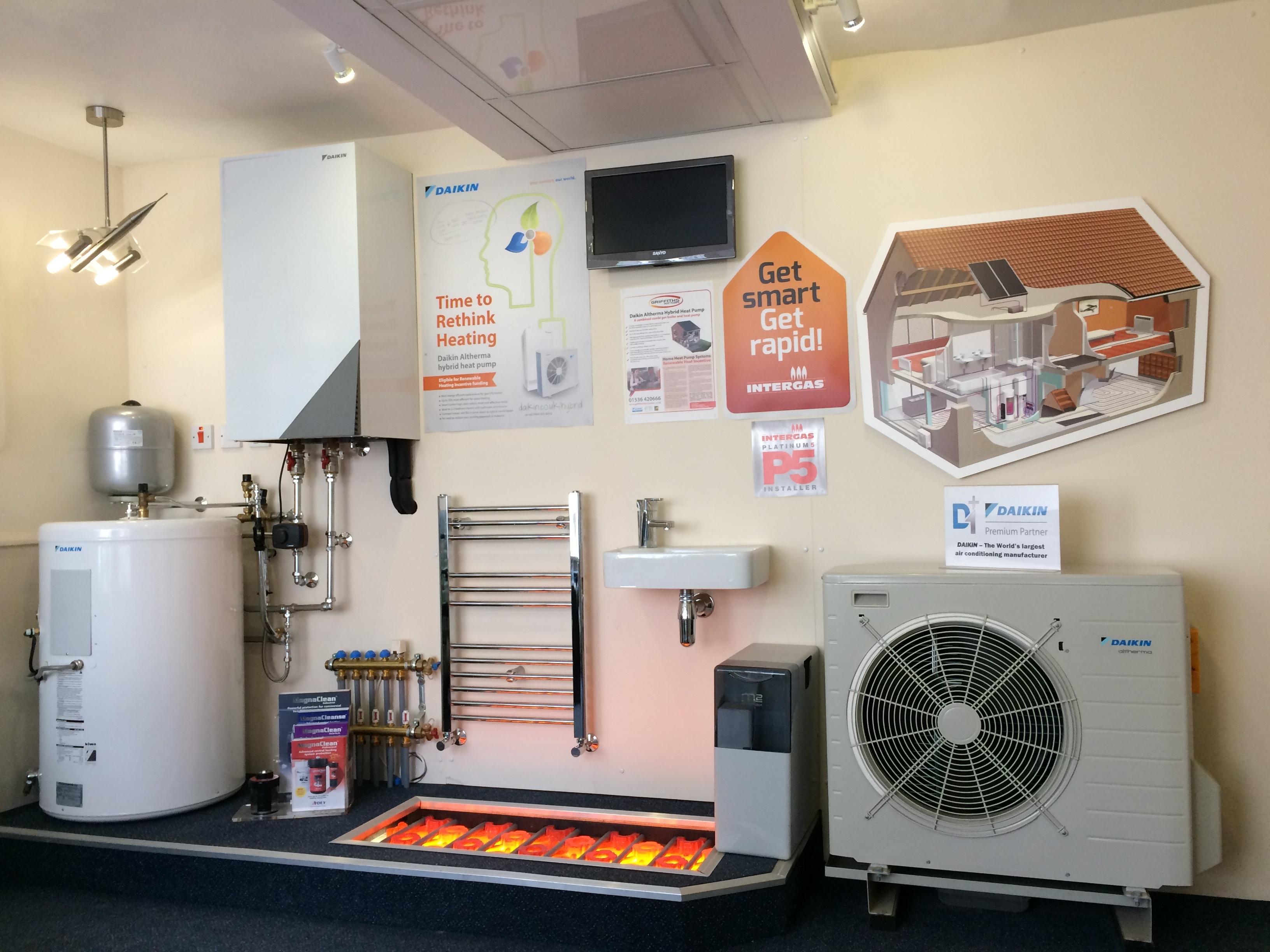 Daikin's Altherma heat pump at Griffiths Energy Efficiency Centre