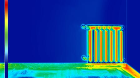 Powerflushing removes cold spots on radiators and improves boiler efficiencies