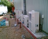 Maintenance on split air conditioning systems