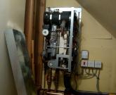 Servicing of a Daikin altherma hydrobox unit