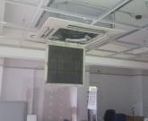 Servicing office air conditioning systems