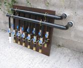 Ground source heat pump's ground collector manifold