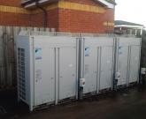 Daikin's module VRV condenser units